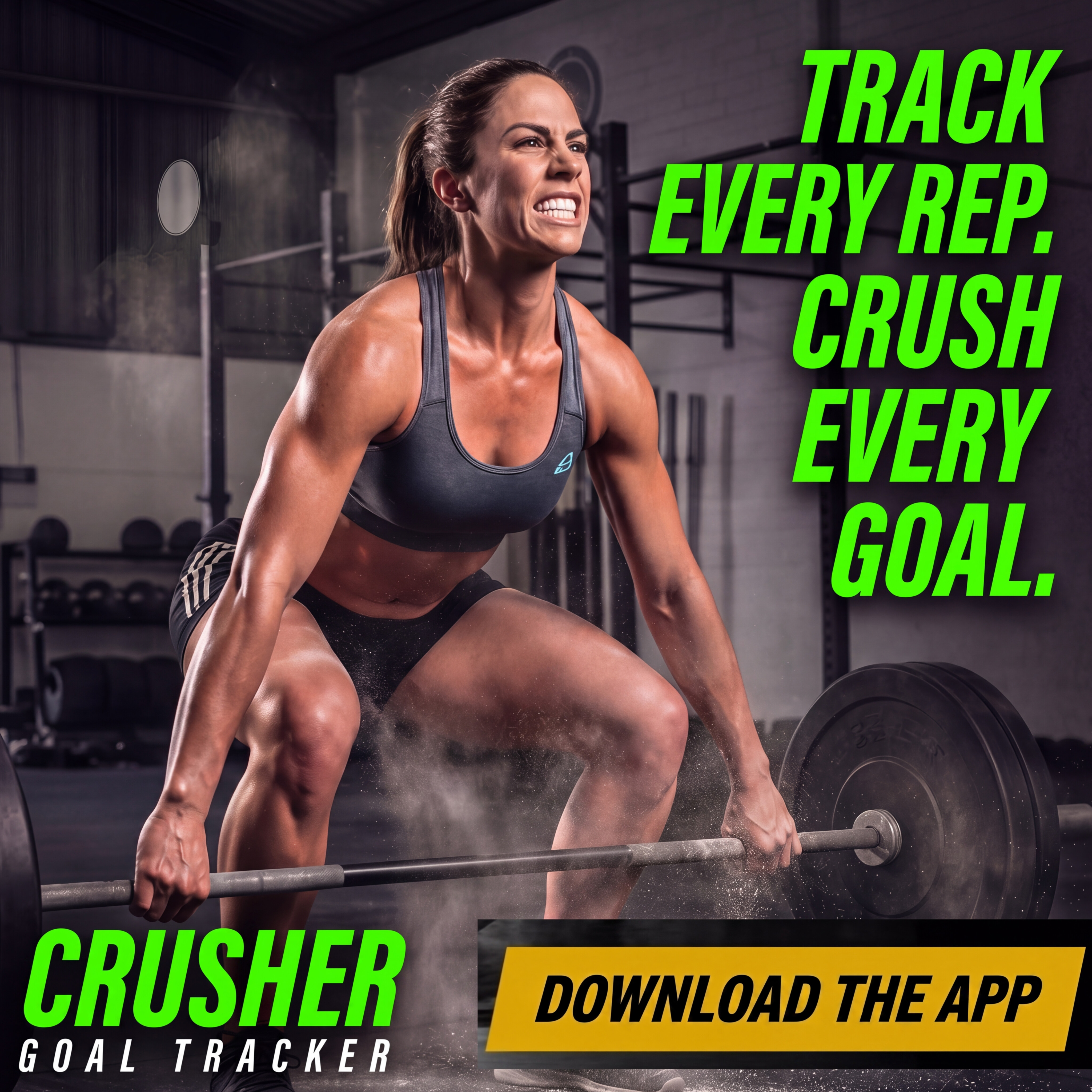 Crusher square Facebook ad
